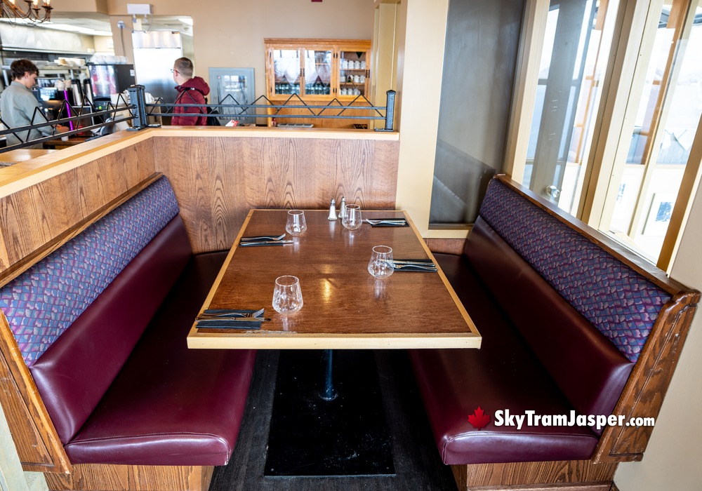 SkyTram Cafe Booth Seating