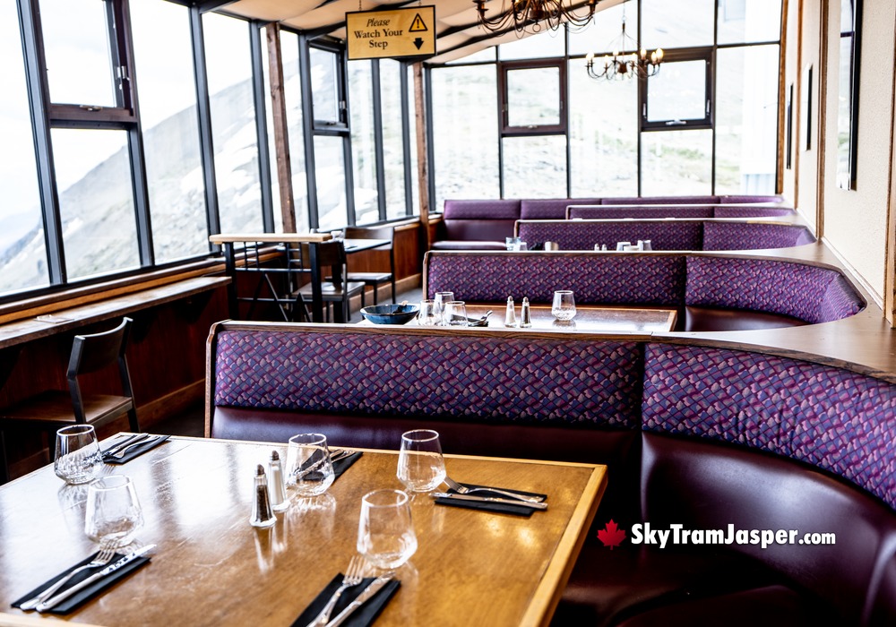 SkyTram Cafe Family Booth Seating