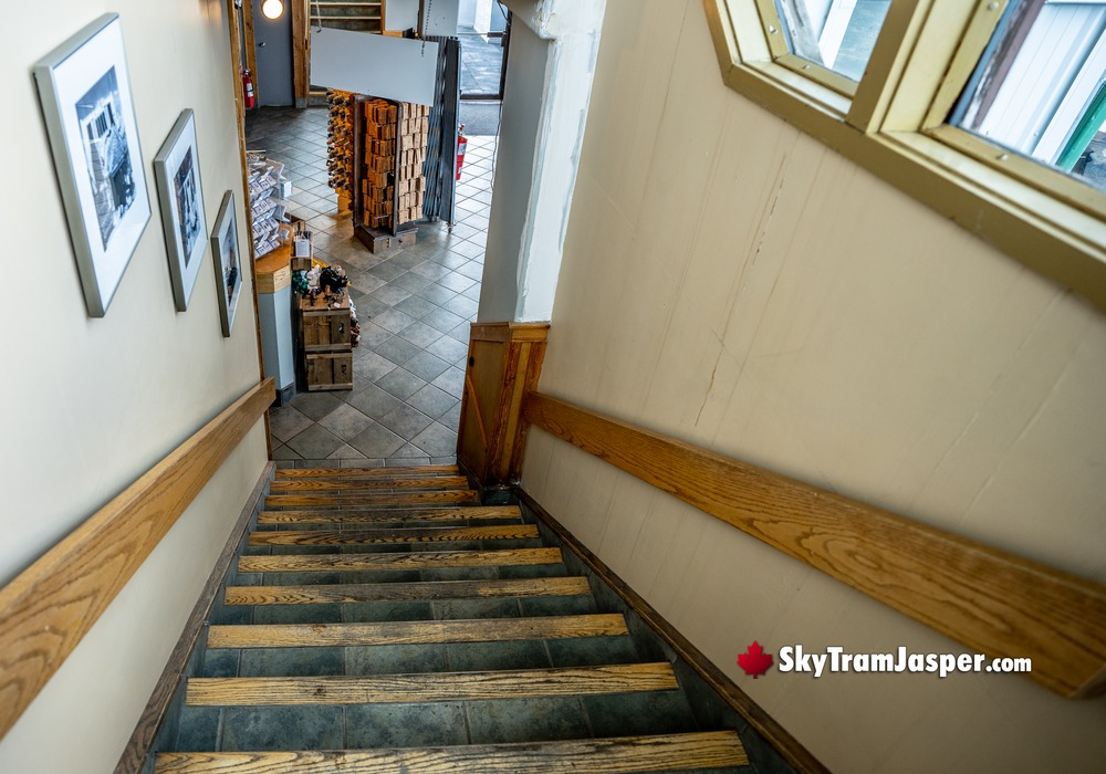 Stairs to Giftshop
