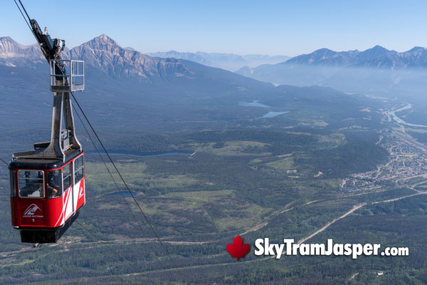 Jasper SkyTram Up Whistlers Mountain